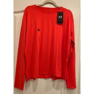 NWT Under‎ Armour Womens Heat Gear Polyester Shirt Sz Large